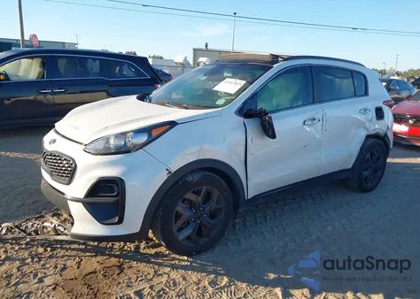 2022 Kia Sportage Nightfall Edition из США, поврежденный, VIN KNDP63AC2N7997864